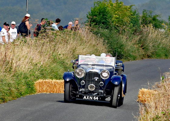 Hill Climb in the Surrey countryside